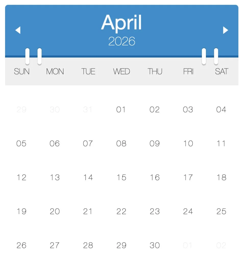 Event-Density Calendar: When Time Becomes a Visual Widget
