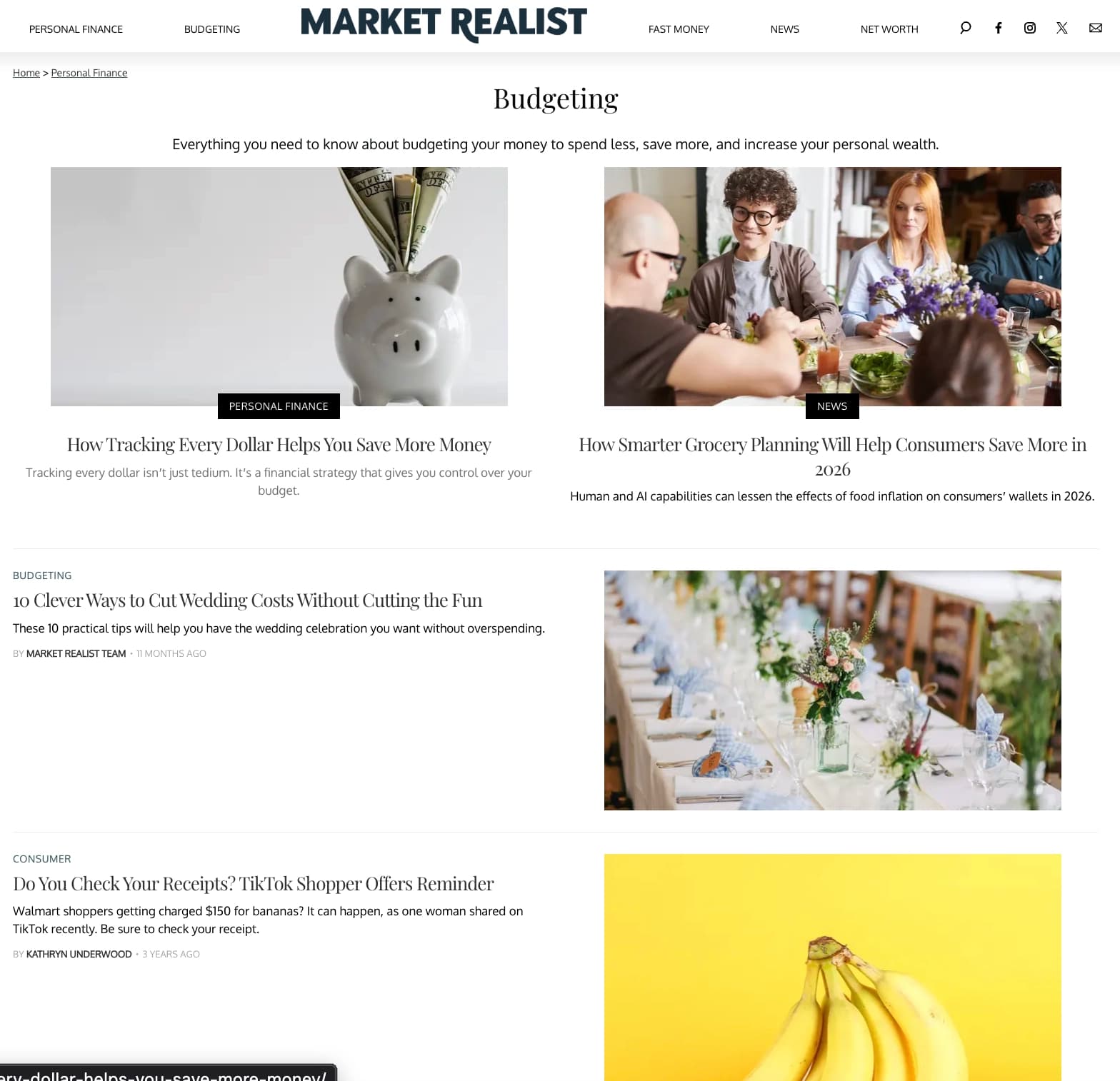 Market Realist finance article with ETF dashboard widgets and SPY performance charts